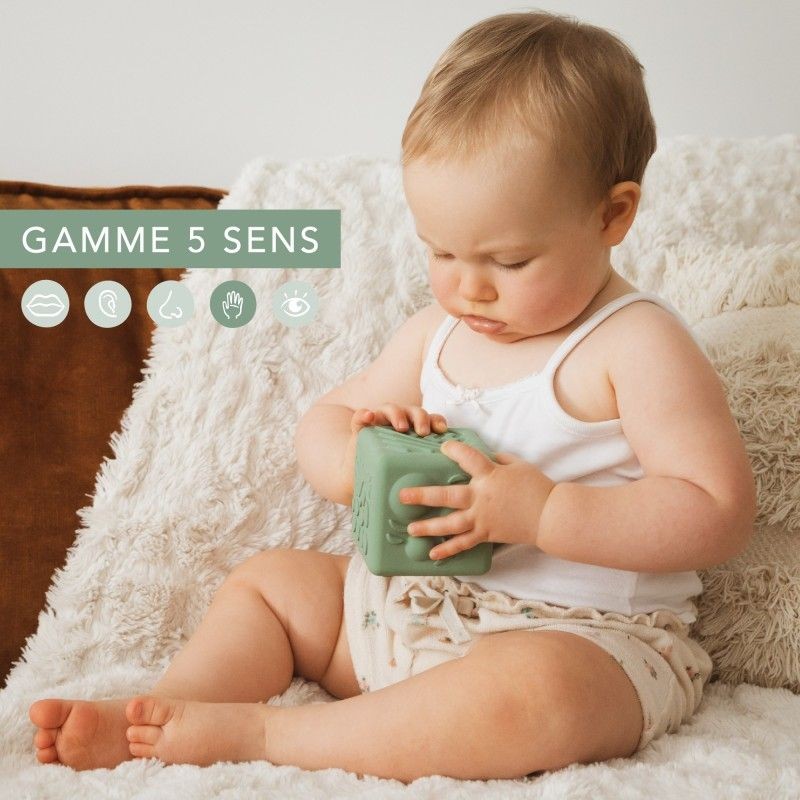 Cube aux textures - Sophie la girafe (Toucher)