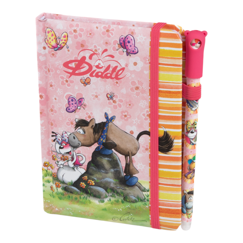 Carnet A6 + stylo Diddl