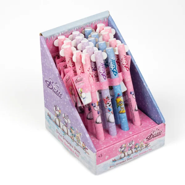 Stylo effaçable – Collection Hiver - Diddl