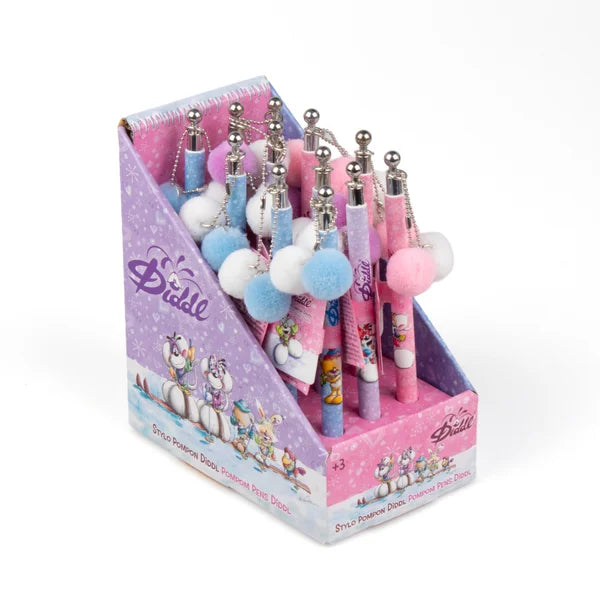 Stylos pompon Diddl – Collection Hiver - Diddl