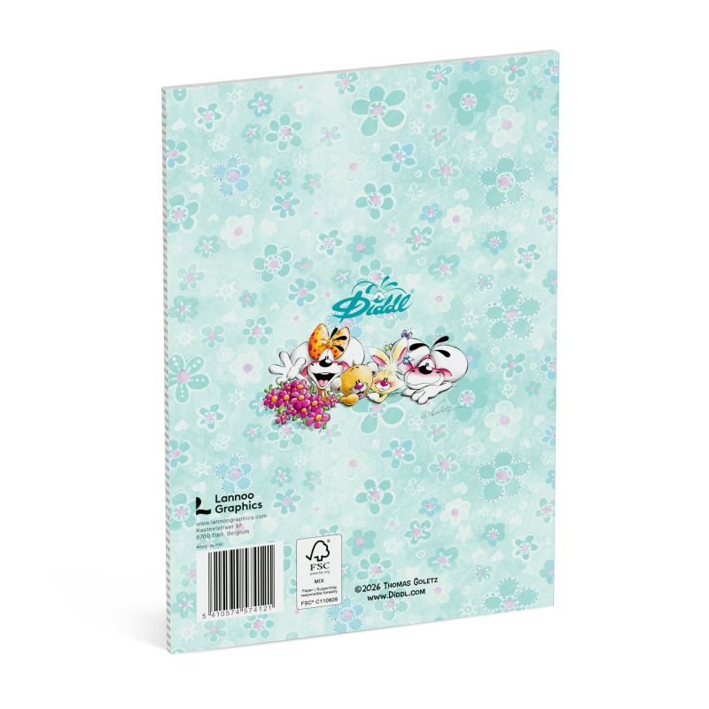 Livre d’autocollants Diddl – 25 feuilles Diddl
