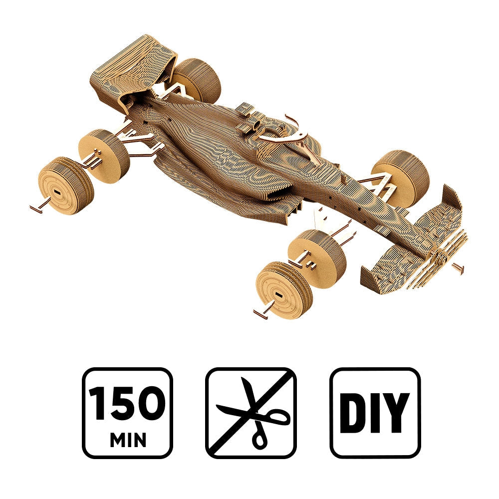 Voiture de course 3D Puzzle Modèle en carton