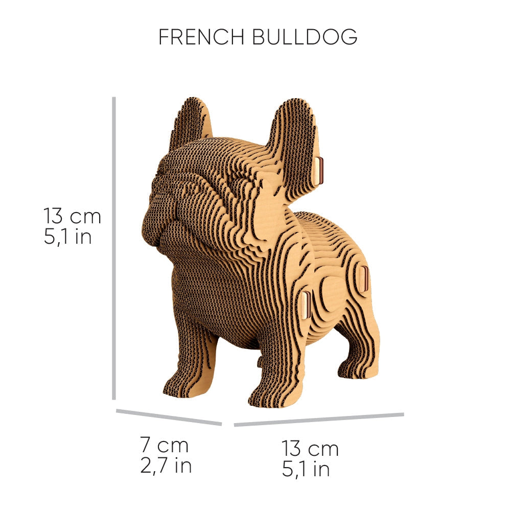 Chiots Trio Puzzle 3D Modèle en Carton