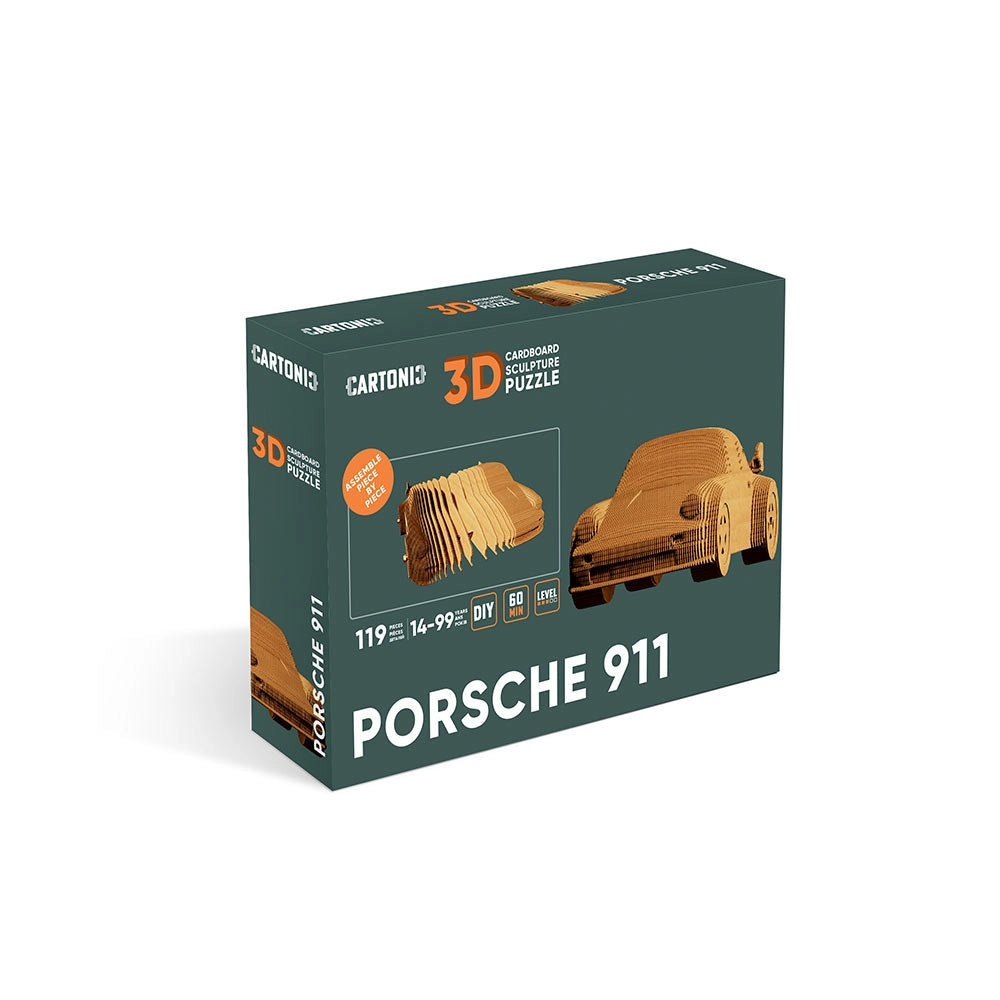 Porsche 911 Puzzle 3D Modèle en Carton