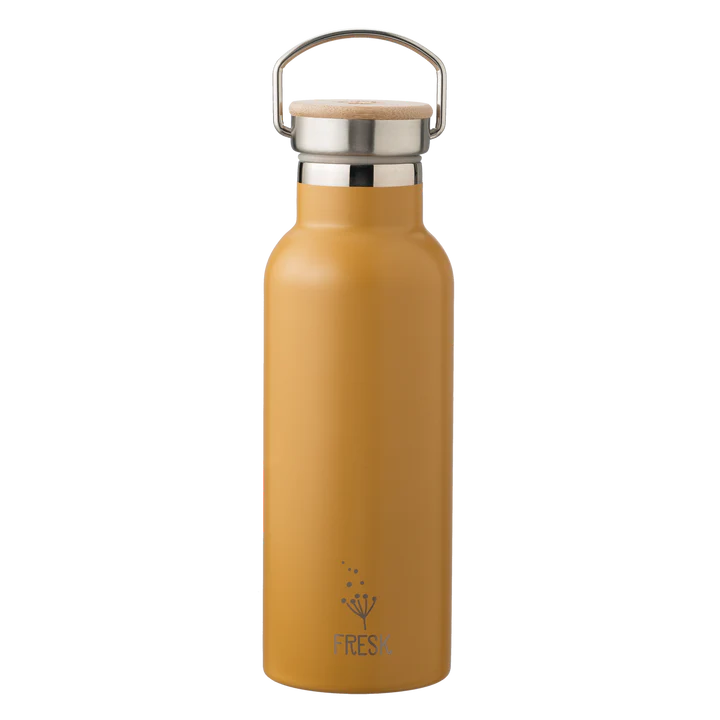 Gourde 350 ml Ocre uni - Fresk