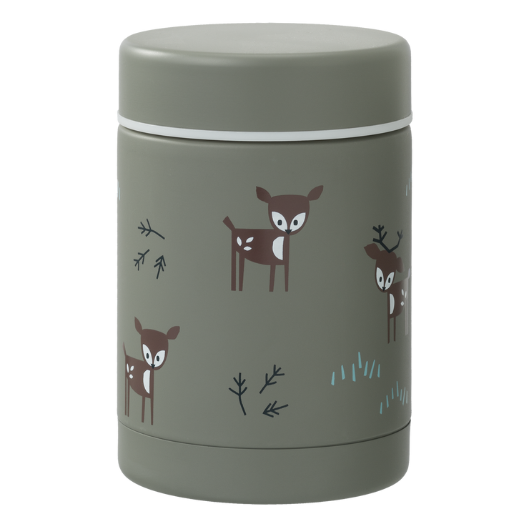 Thermo repas 300 ml Deer olive - Fresk