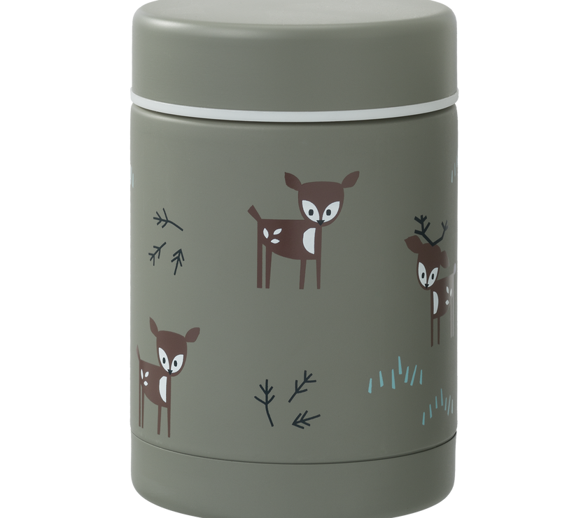 Thermo repas 300 ml Deer olive - Fresk