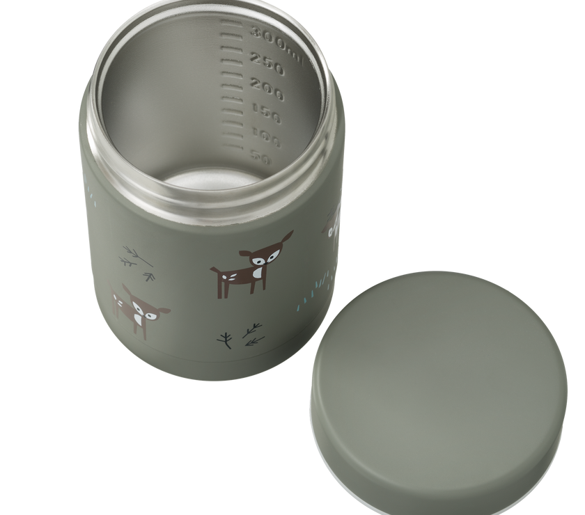 Thermo repas 300 ml Deer olive - Fresk