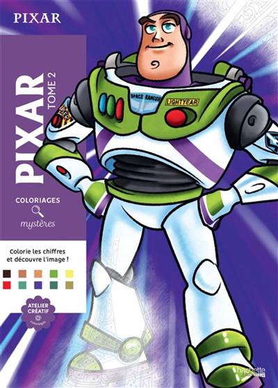 Coloriages mystères - Pixar Tome 2