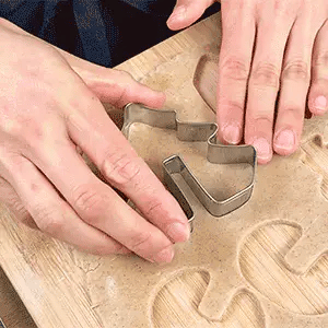 Emporte-pièces - La maison d'hiver 3D