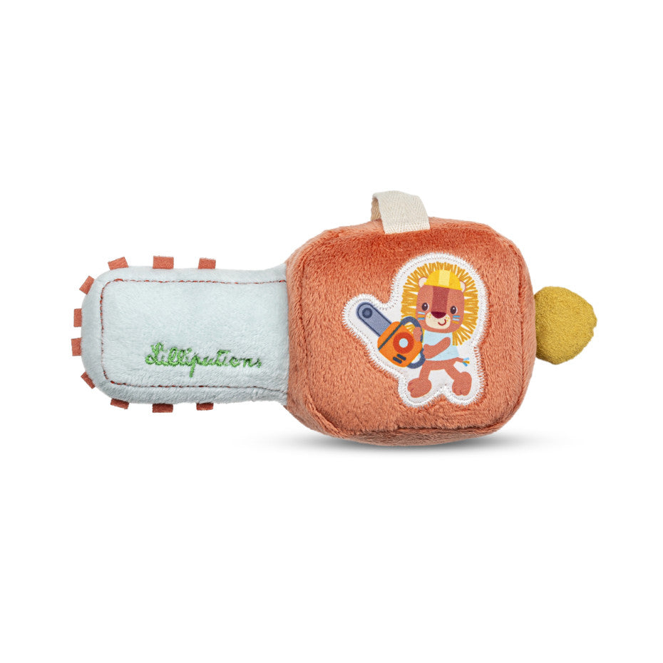 Hochet tronçonneuse Jack le lion