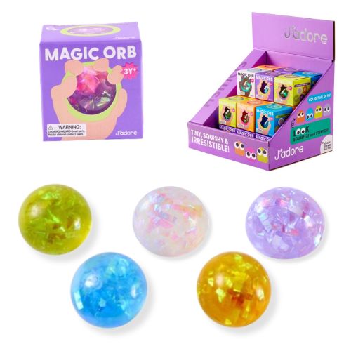 Balle Squishy Magic Orb à paillettes – J'adore