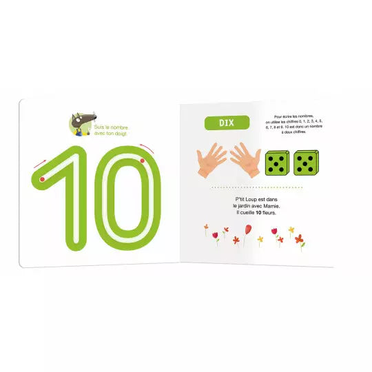J'apprends avec p'tit loup - Les chiffres
