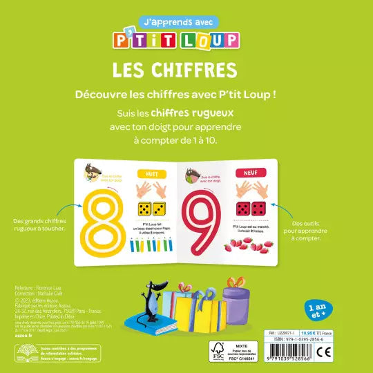 J'apprends avec p'tit loup - Les chiffres