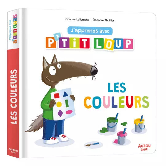 J'apprends les couleurs avec p'tit loup