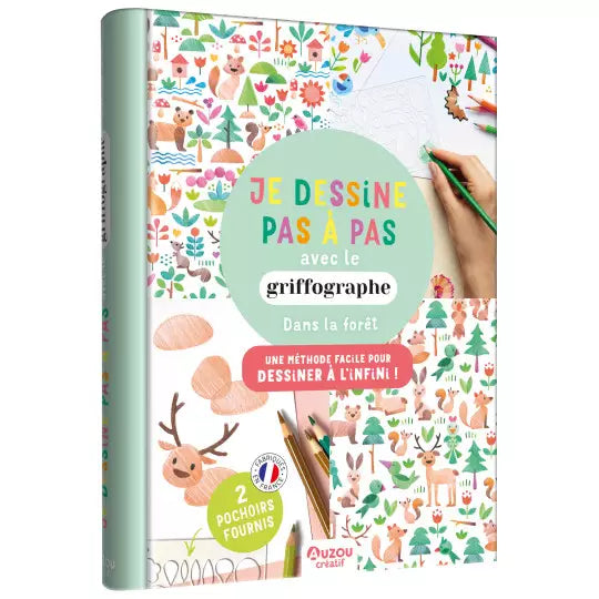 Je dessine pas à pas avec le griffographe - Dans la forêt