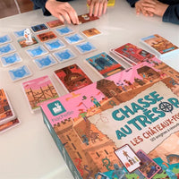 Jeu chasse au trésor - Les châteaux-forts