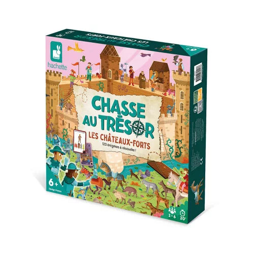 Jeu chasse au trésor - Les châteaux-forts