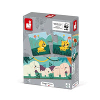 Jeu d'association - Puzzle Animaux 30 pièces -