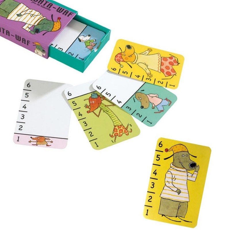 Jeu de cartes Bata-waff - Jeu de Cartes Familial et Amusant