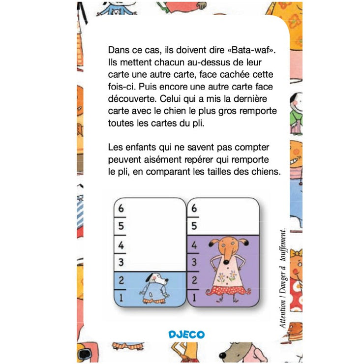 Jeu de cartes Bata-waff - Jeu de Cartes Familial et Amusant