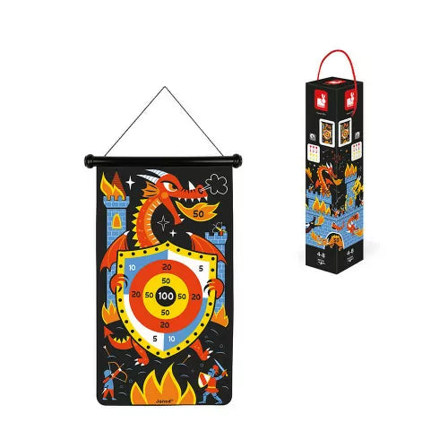Jeu de fléchettes magnétiques Dragons – Janod