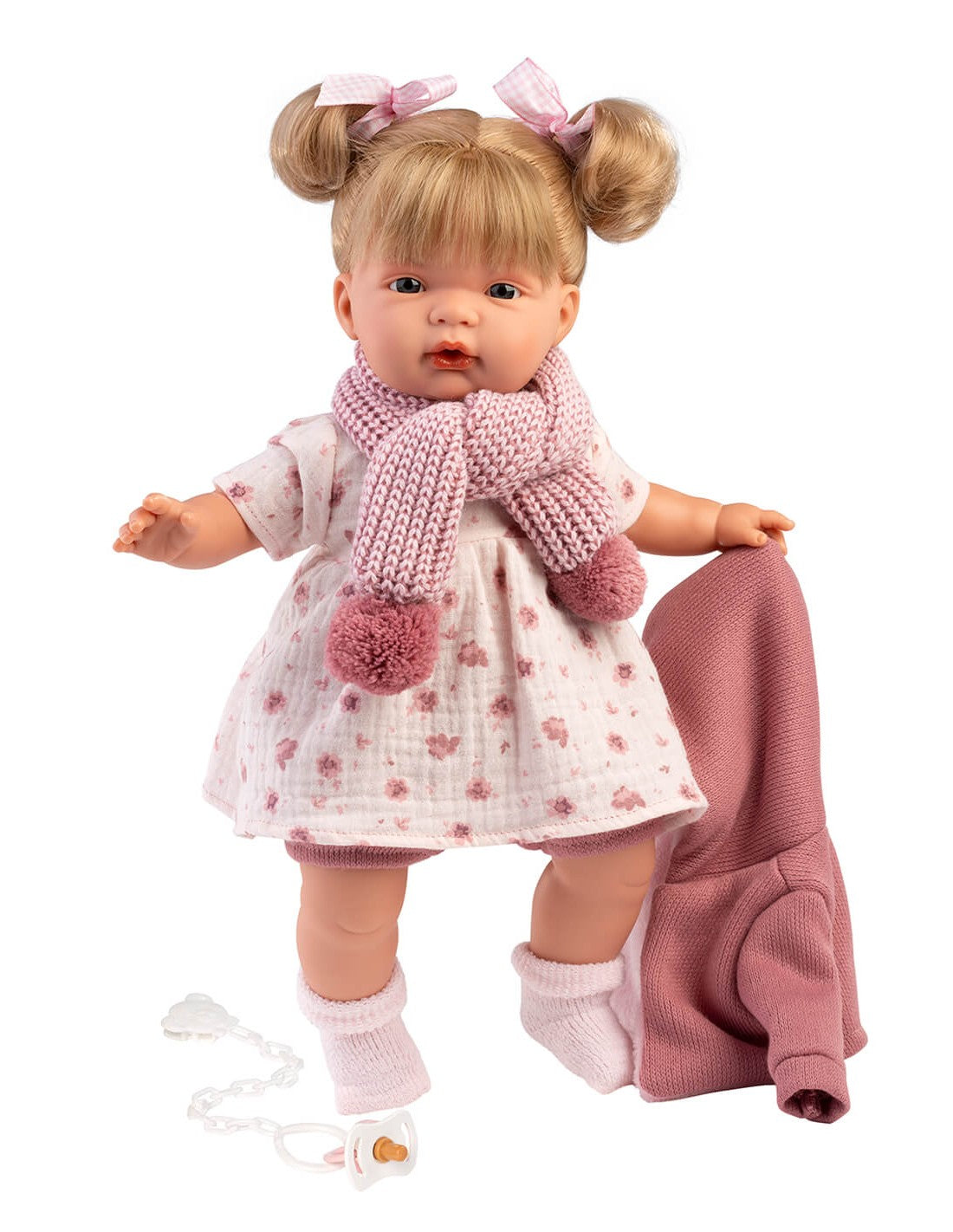 Poupée Llorens 38cm - Joelle Fuxia Veste