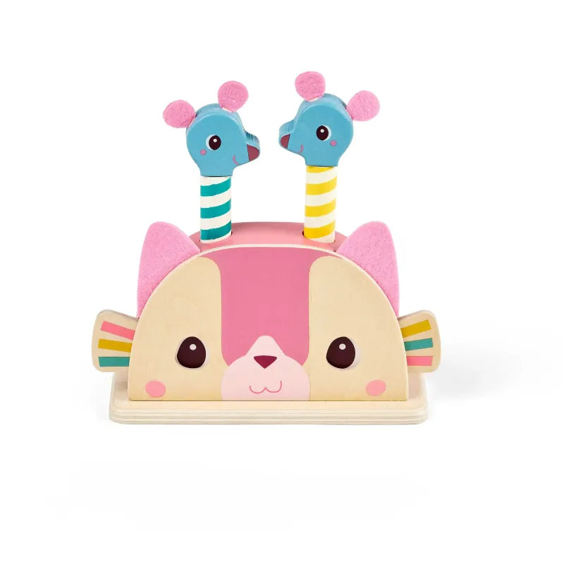 Jouet Pop-up en bois Jeanne le chat - Lilliputiens