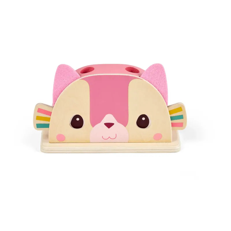 Jouet Pop-up en bois Jeanne le chat - Lilliputiens