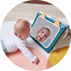 Miroir sensoriel pour bébé