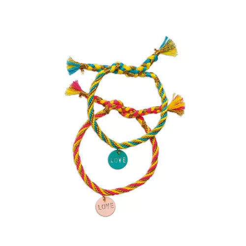 Kit Créatif - 13 Bracelets de l'Amitié à Créer