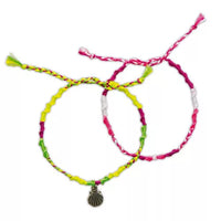 Kit Créatif - 7 Bracelets Brésiliens Fluo à Créer