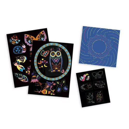 Kit Créatif - Coffret Multiactivités Scratch Art