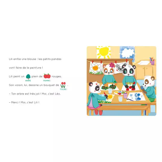 Je lis en maternelle - L'école des pandas "Bienvenue à l'école"