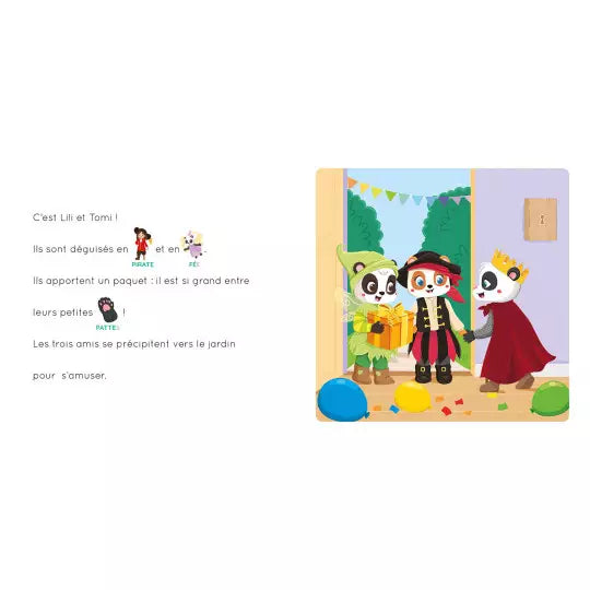 Je lis en maternelle - L'école des pandas "Le gouter d'anniversaire"