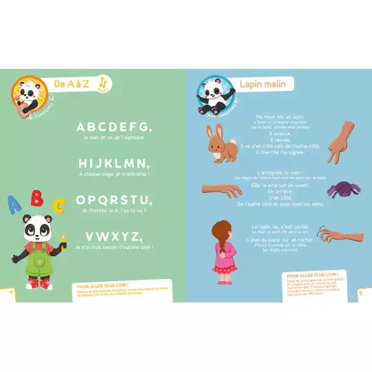 L'école des pandas - Mes coloriages magiques - Les lettres