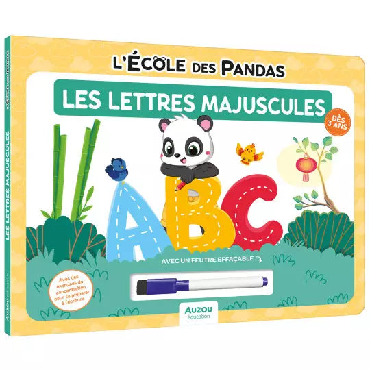L'école des pandas - Mes lettres majuscules