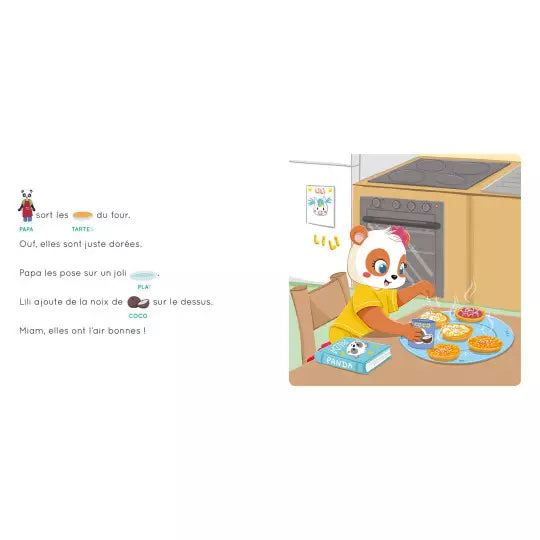 Je lis en maternelle - L'école des pandas "Vive la cuisine"