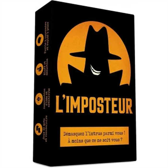 L’Imposteur – Jeu de bluff et d’ambiance – Dès 10 ans