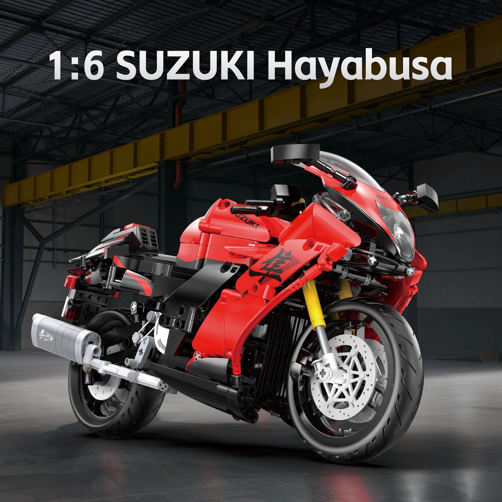 Set de construction CaDA - Moto Suzuki Hayabusa