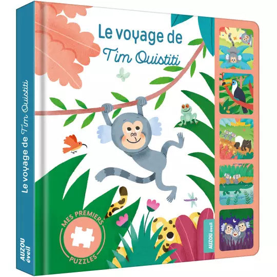 Mes premiers puzzles - Le voyage de tim ouistiti