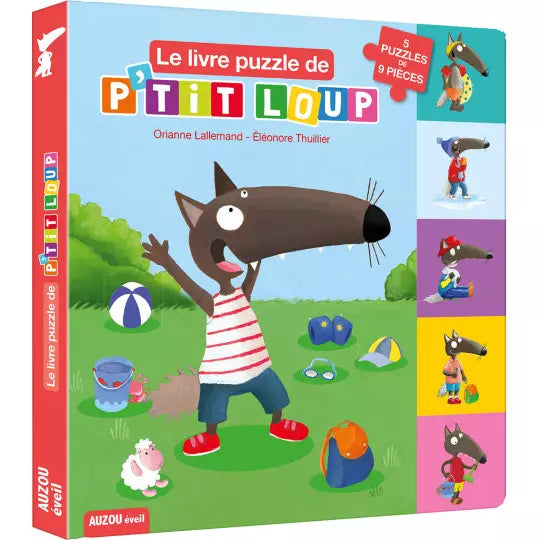 Mes premiers puzzles - Les puzzles de p'tit loup