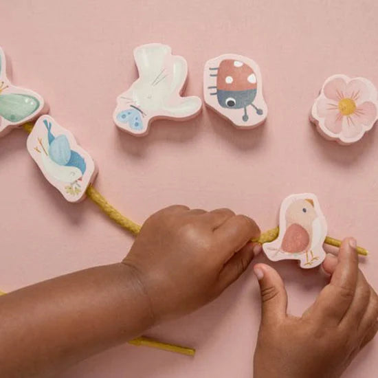 Perles à enfiler Flowers & Butterflies Little Dutch9