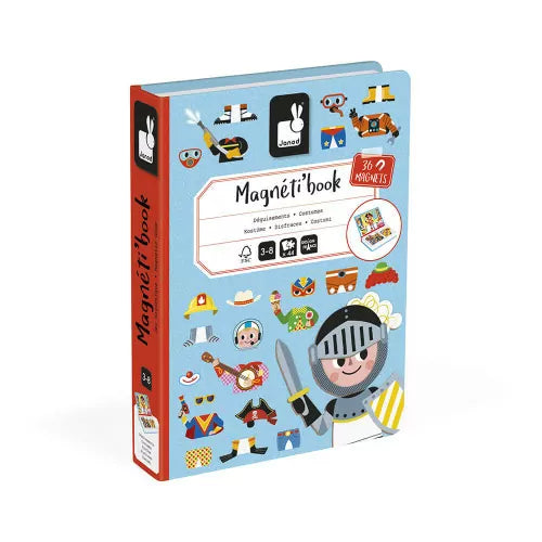 Magnéti'book déguisements garçon, 36 magnet