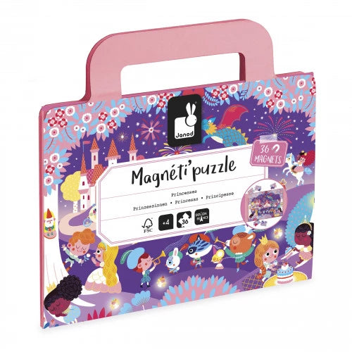 Magnéti’puzzle Princesses 36pcs – Janod