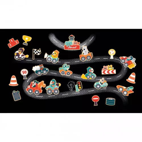 Magnets - Bolides 24 pièces