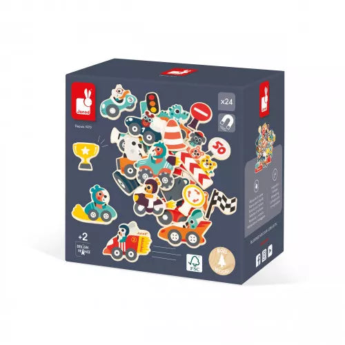 Magnets - Bolides 24 pièces