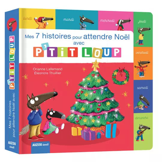 Mes 7 histoires pour attendre noël avec p'tit loup