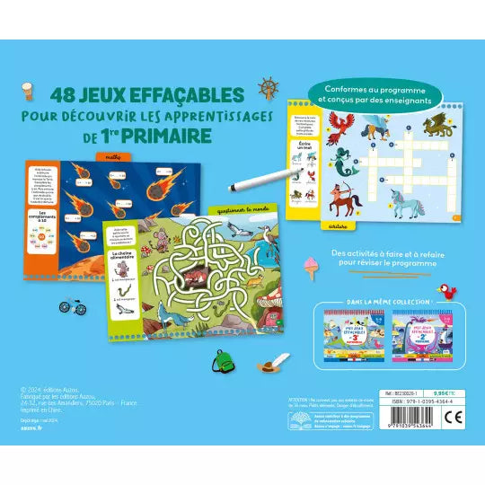 Mes jeux effaçables de 1re primaire