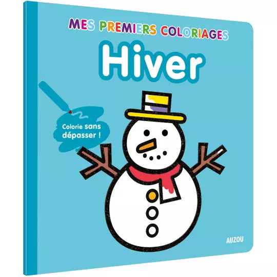 Mes premiers coloriages - Hiver